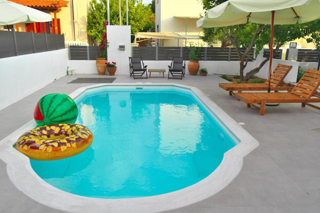 Giovana'S Pool House Aegina Exterior foto